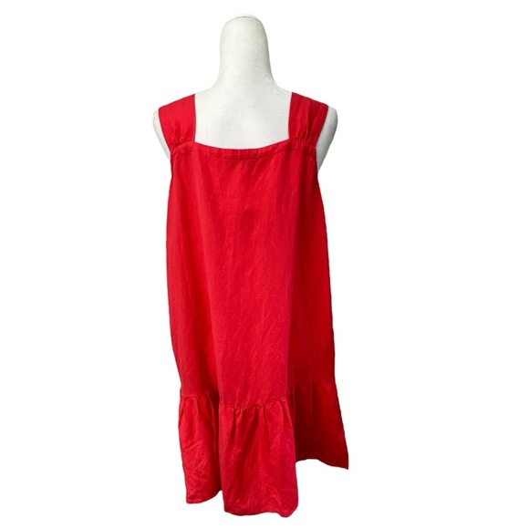 LOFT Vibrant Coral Dress - Picture 5 of 11